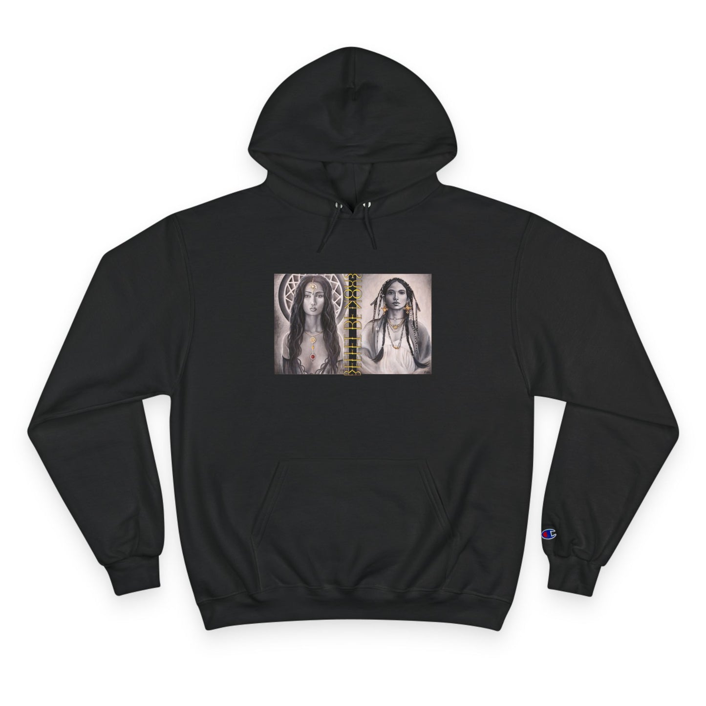 Champion hoodie in the colors of the reflection of us collection