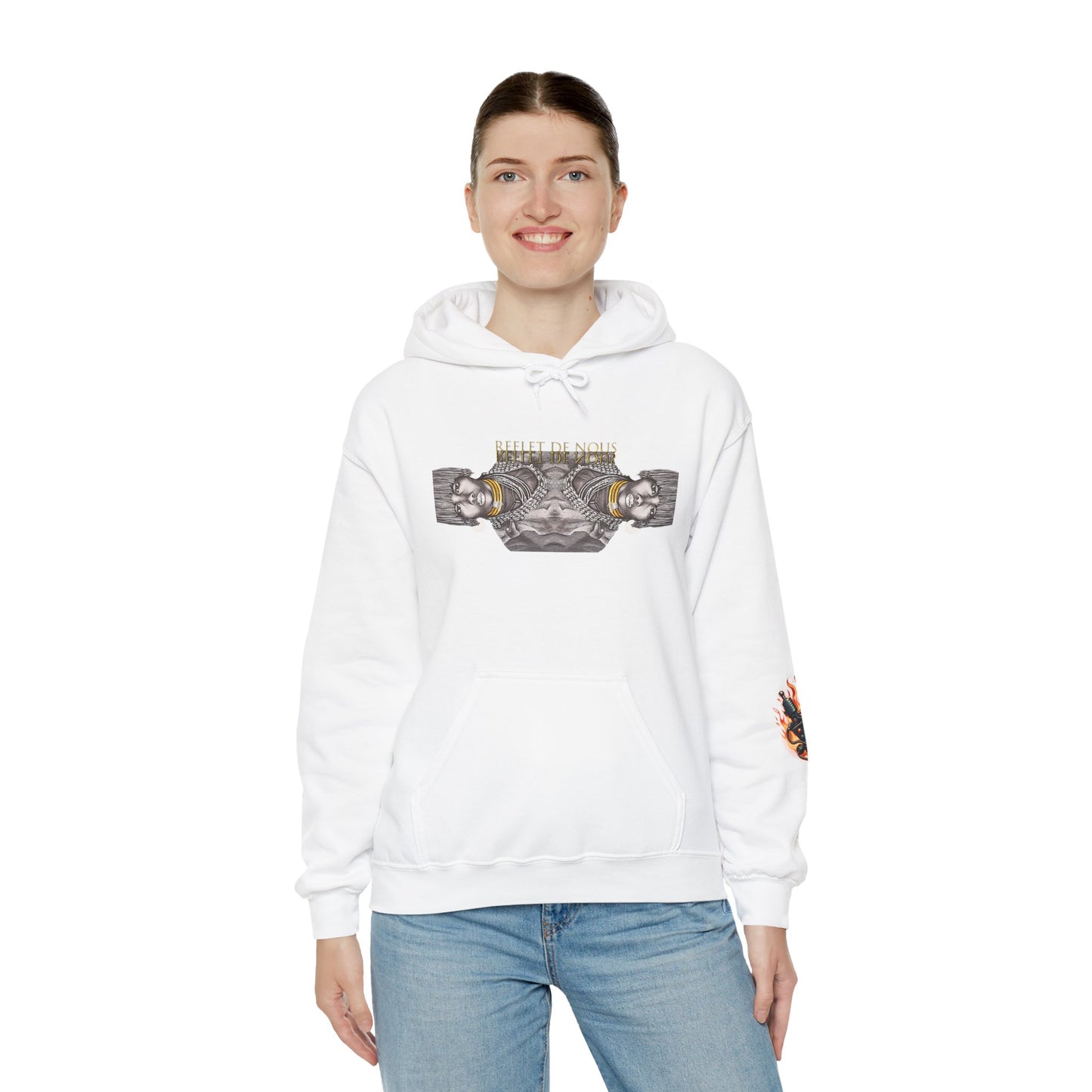 Custom Hoodie – Heavy Blend™ – Joannartattoo Exclusive