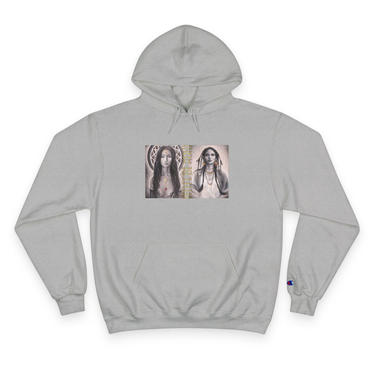 Champion hoodie in the colors of the reflection of us collection