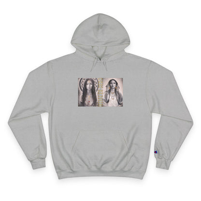 Champion hoodie in the colors of the reflection of us collection