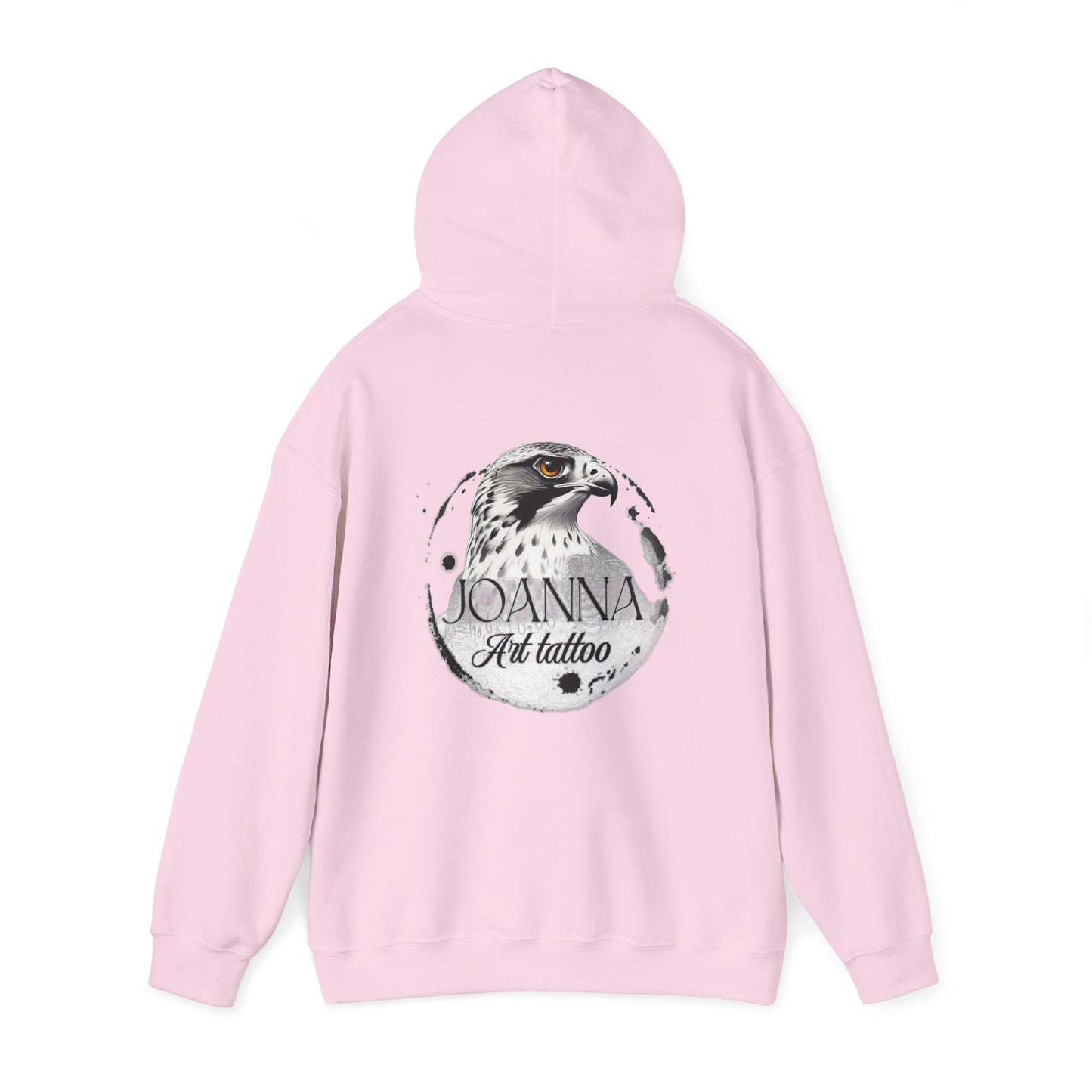 Artistic Unisex Hooded Sweatshirt with Tattoo Designs - Perfect Gift for Art Lovers