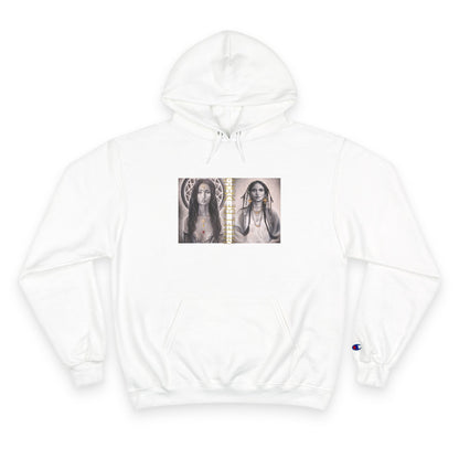 Champion hoodie in the colors of the reflection of us collection
