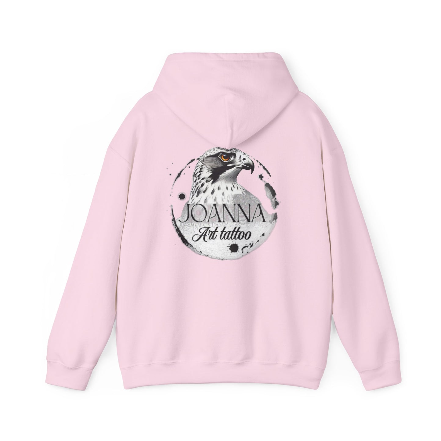 Artistic Unisex Hooded Sweatshirt with Tattoo Designs - Perfect Gift for Art Lovers