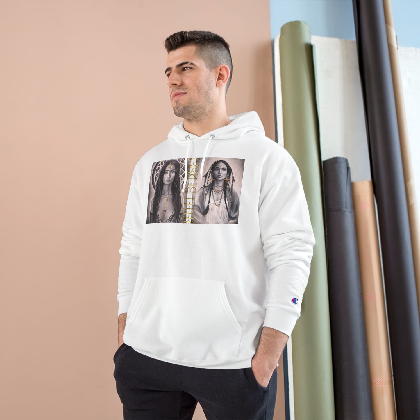 Hoodie  Champion au couleur de la collection reflet de nous