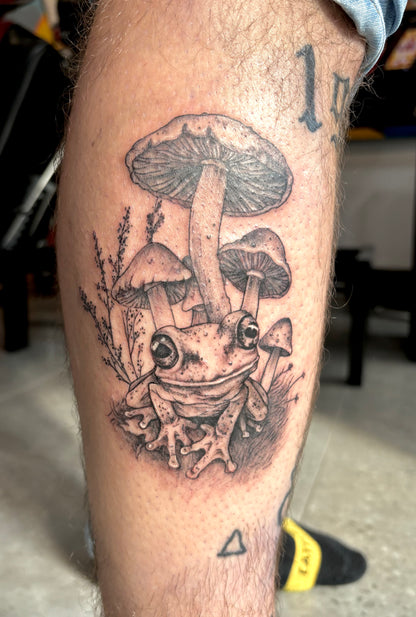 Dépôt pour réserver une séance de tatouage avec Joanna