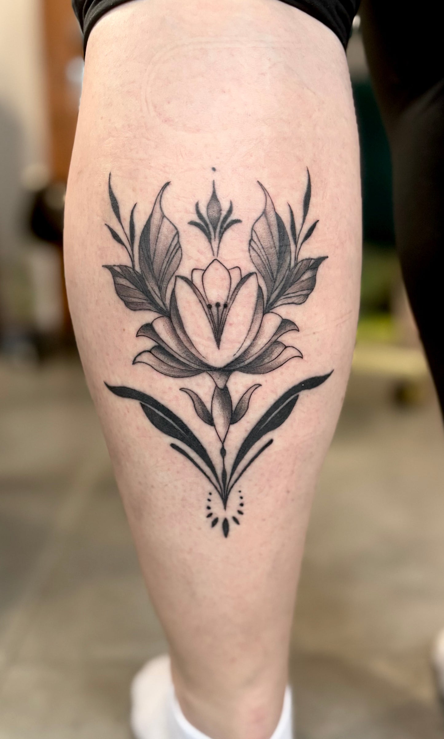 Dépôt pour réserver une séance de tatouage avec Joanna