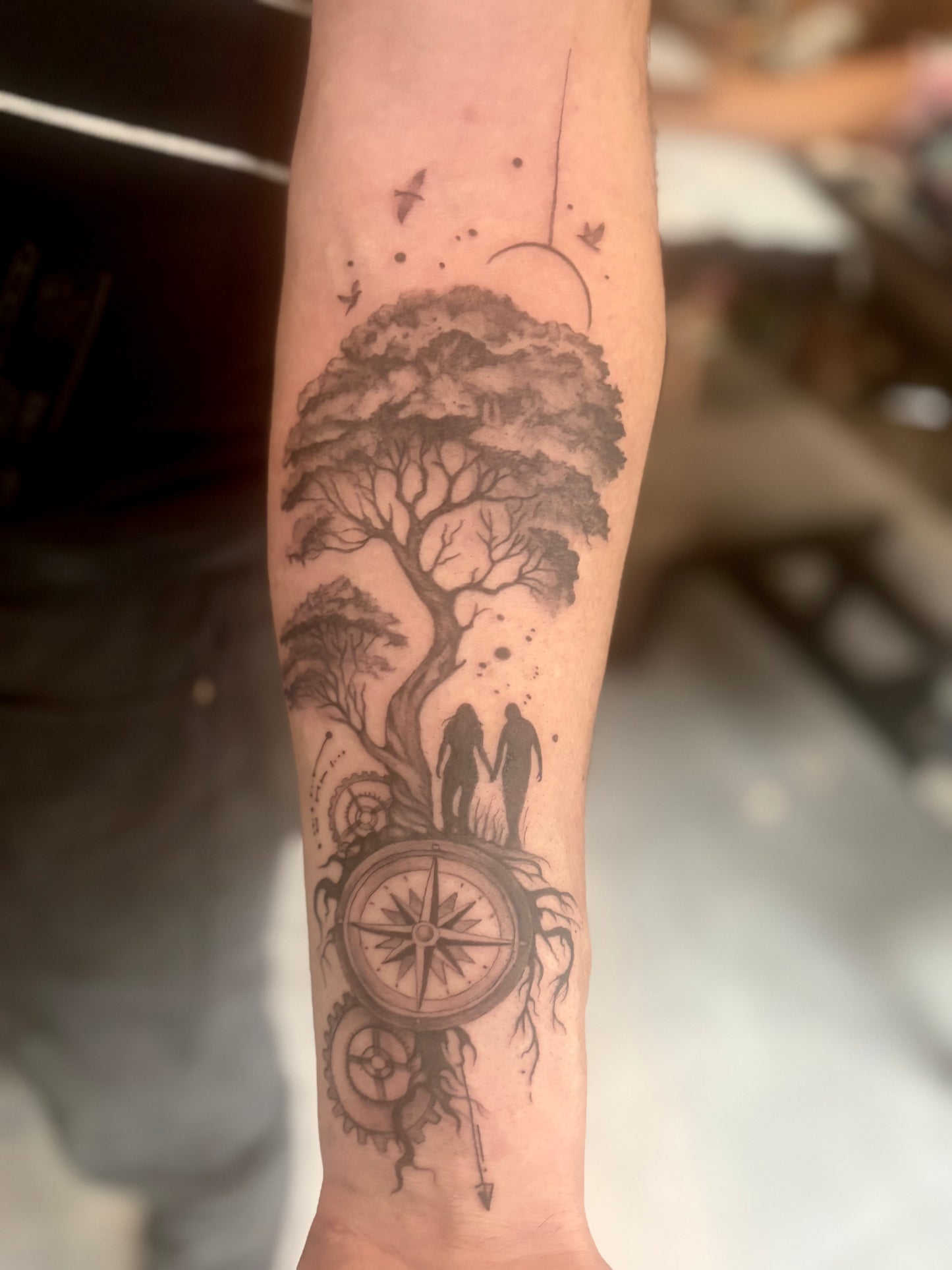 Dépôt pour réserver une séance de tatouage avec Joanna