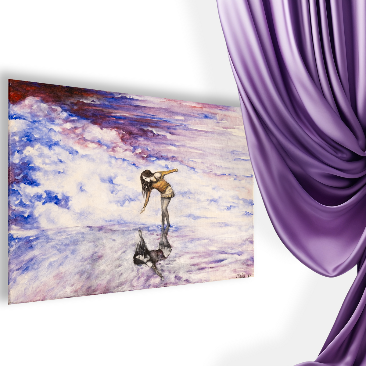 « Reflet » de Joanna — détail de l'œuvre